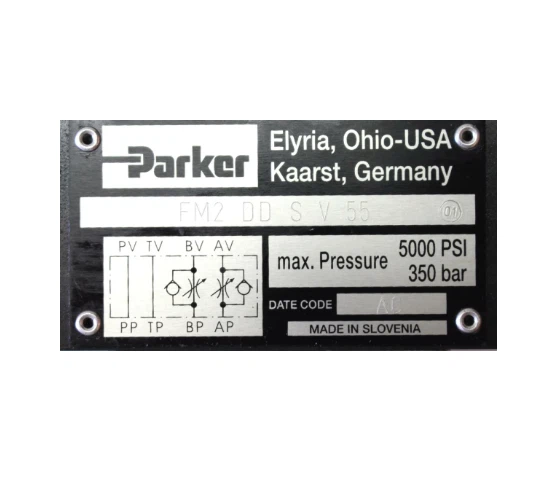 FM2DDSV55 PARKER Flow Control Valve